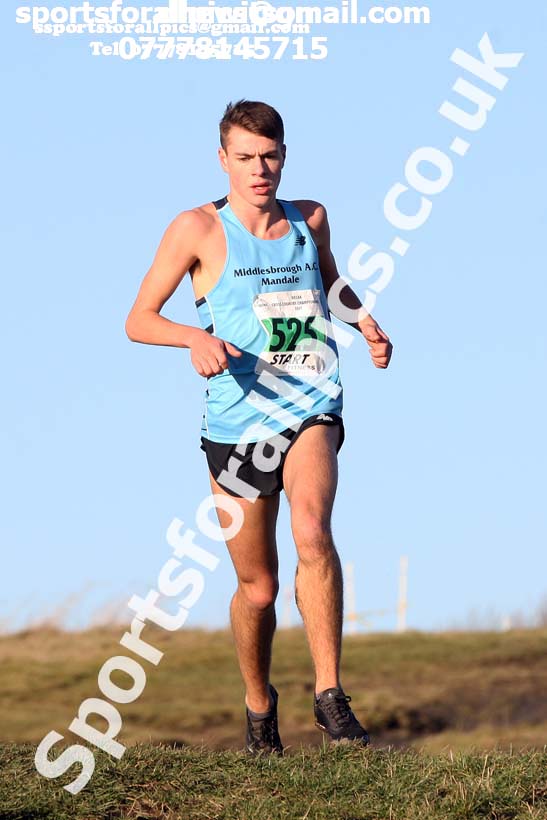Mens under-20s North Eastern Cross Country, 2018 Northern Cross Country Champs., Wrekenton, Gateshead. Photo:  David T. Hewitson/Sports for All Pics